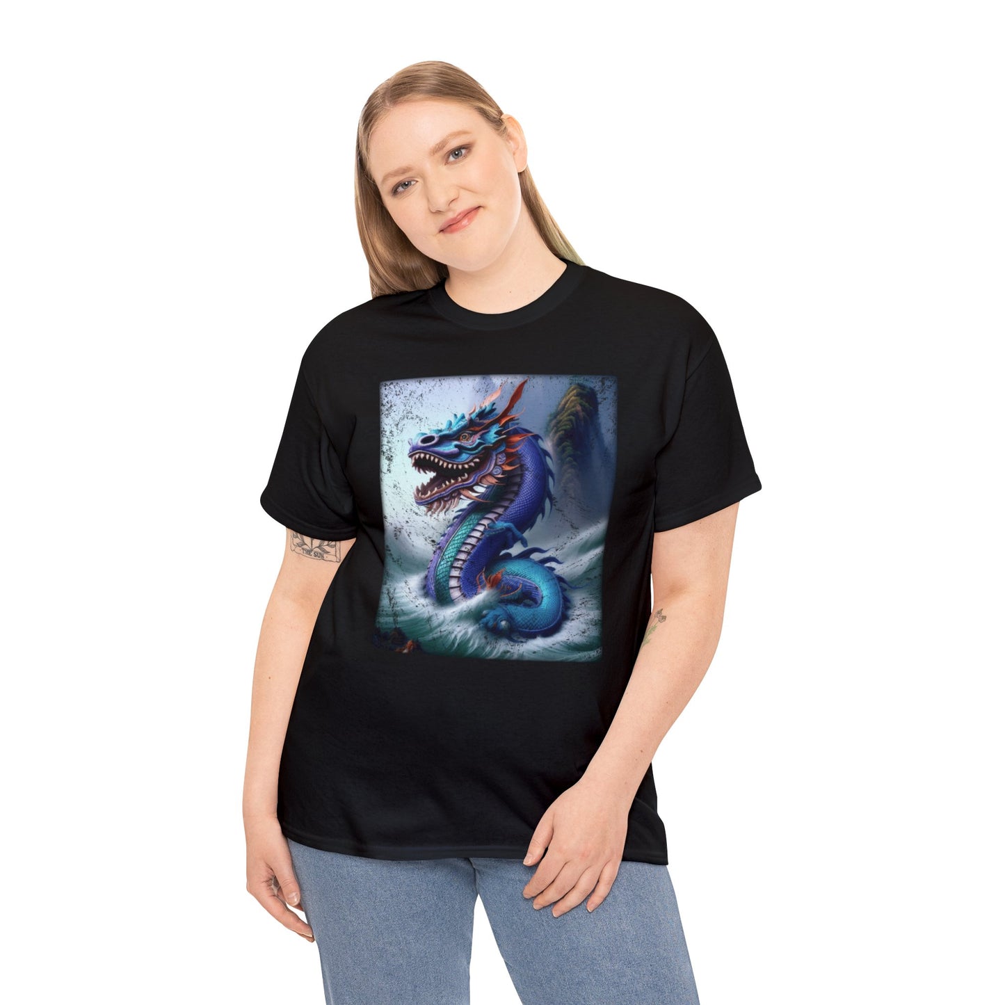 Dragon T Shirt - Dragon From the Deep - Crew Style - WaterDragon Apparel