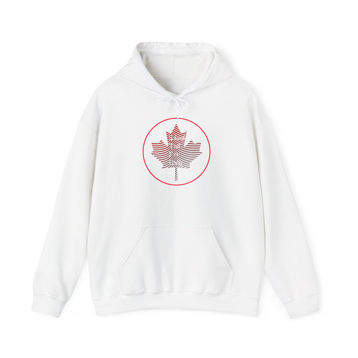 Canada Proud Hoodie Unisex Heavy Blend - Stand Tall for Unity - WaterDragon Apparel
