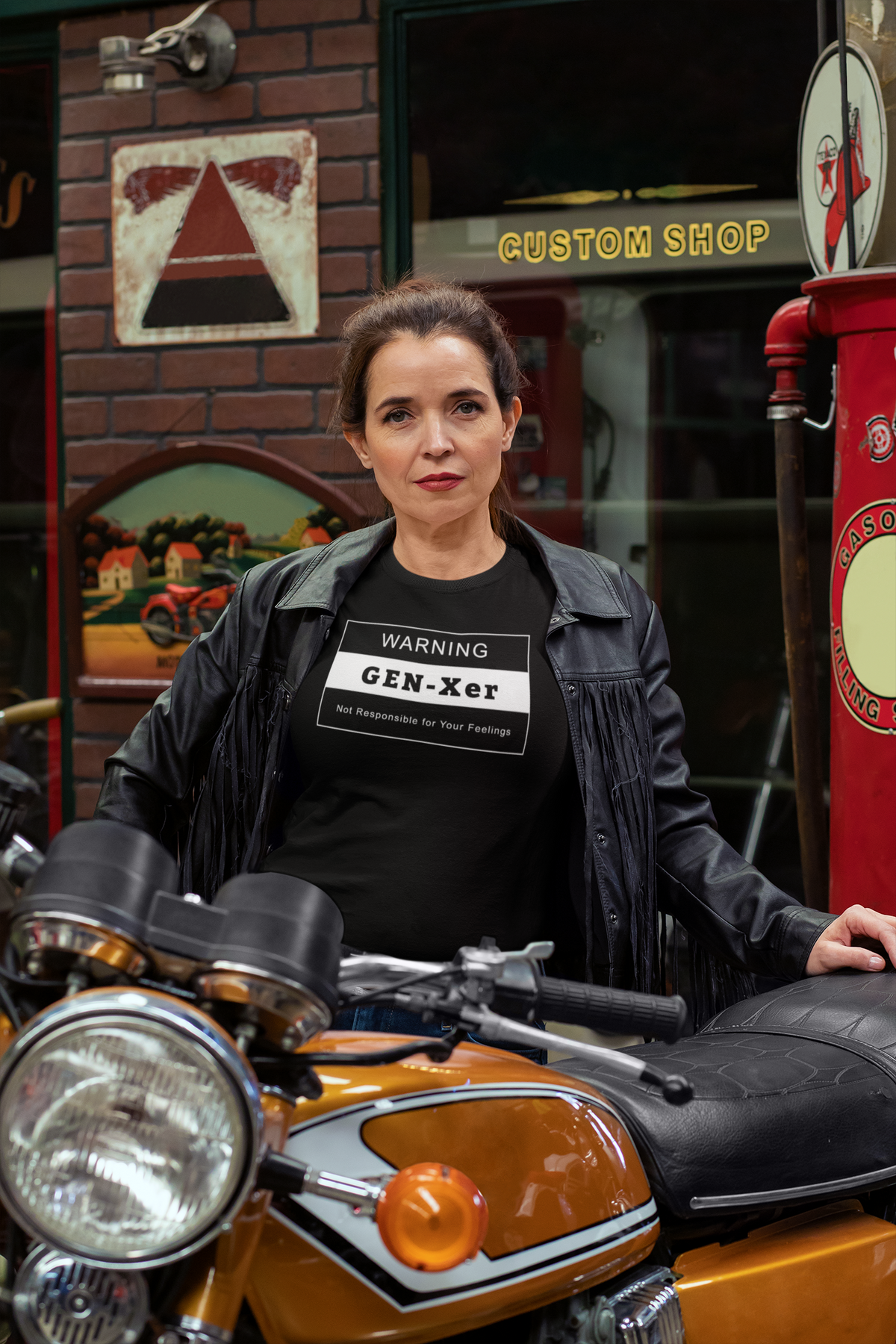 GEN-X T-SHIRT - ADVISORY - Not Responsible for Your Feelings - WaterDragon Apparel