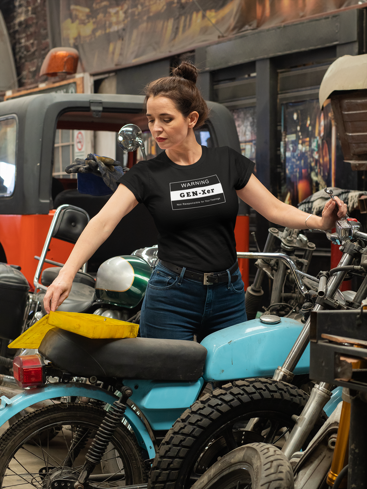 GEN-X T-SHIRT - ADVISORY - Not Responsible for Your Feelings - WaterDragon Apparel