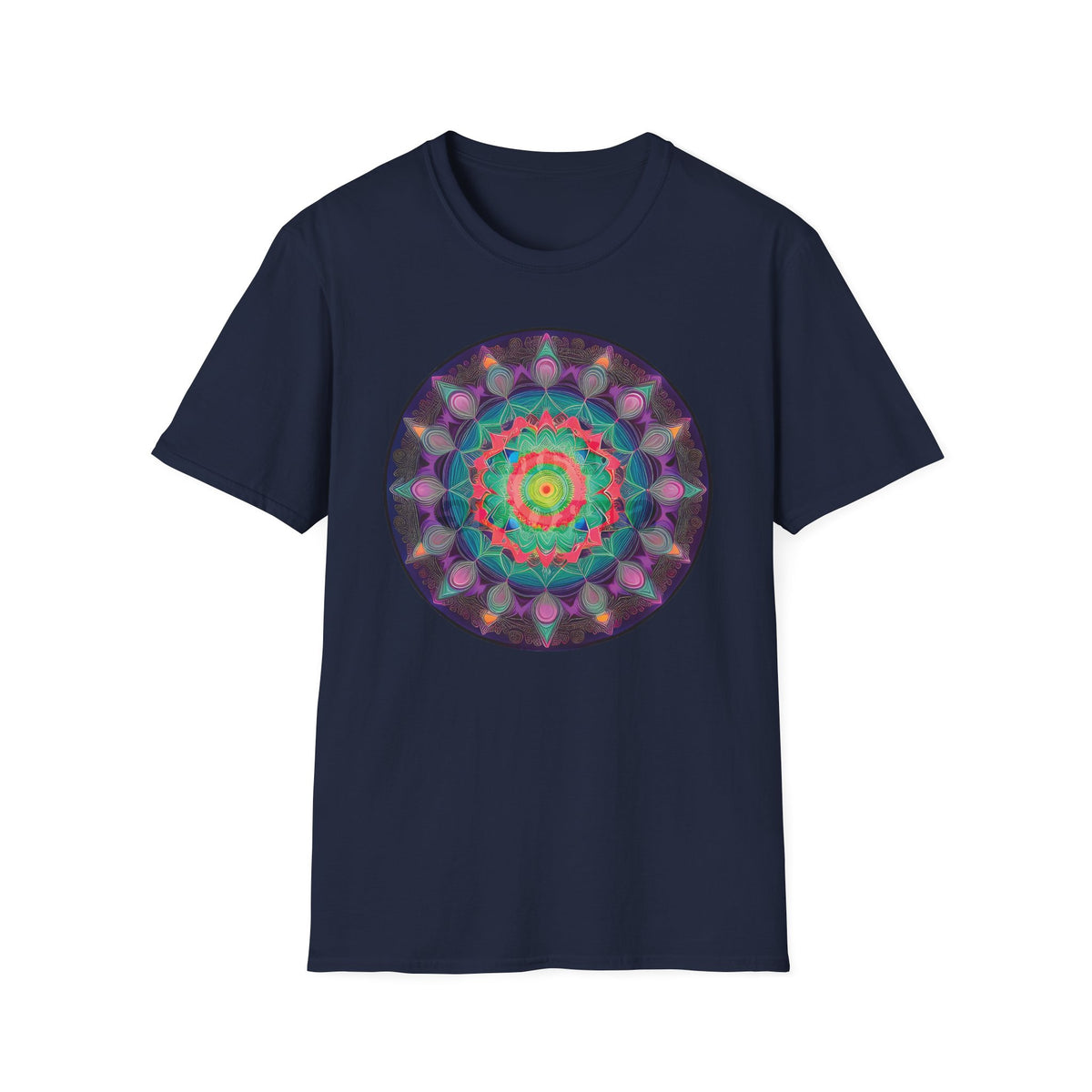 Self Care T Shirt - "I am Strong" Healing Mandala - WaterDragon Apparel
