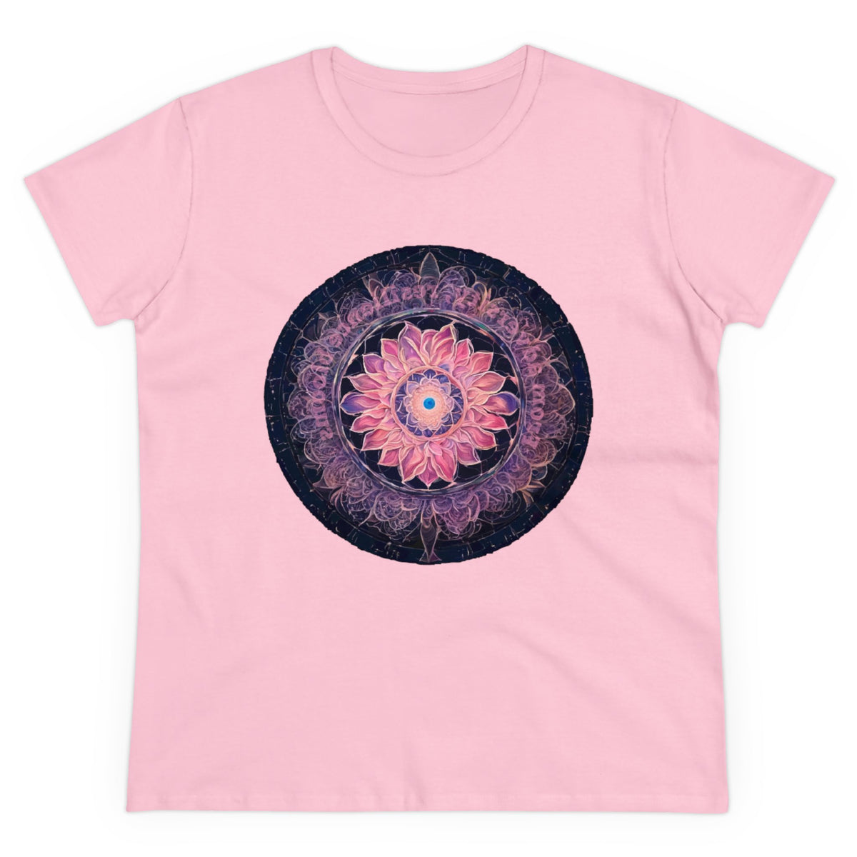 Women's Wellness T-Shirt: 432 Hz Mandala | WaterDragon Apparel