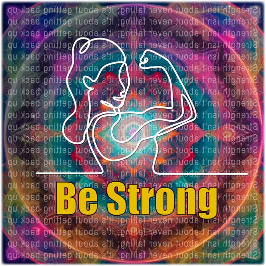 Be Strong - Positive Reflections - Women's Self Care T Shirts