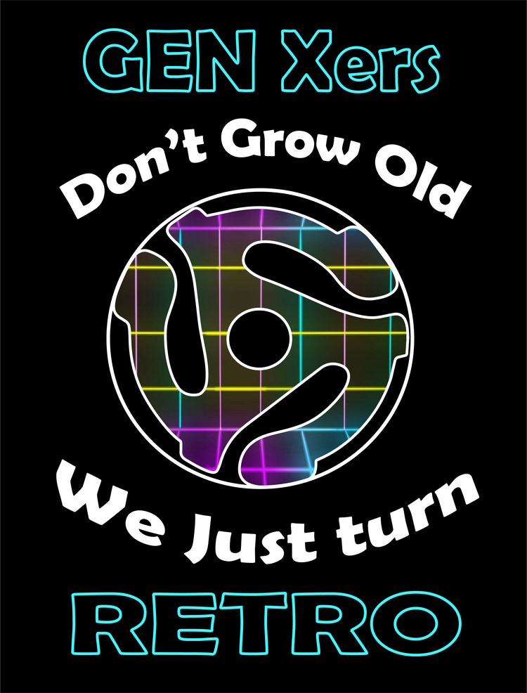 Gen X T-Shirts - WaterDragon Apparel