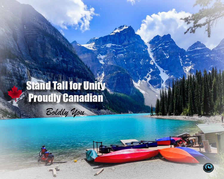 Canoes at Moraine Lake, Banff, Alberta, Canada
