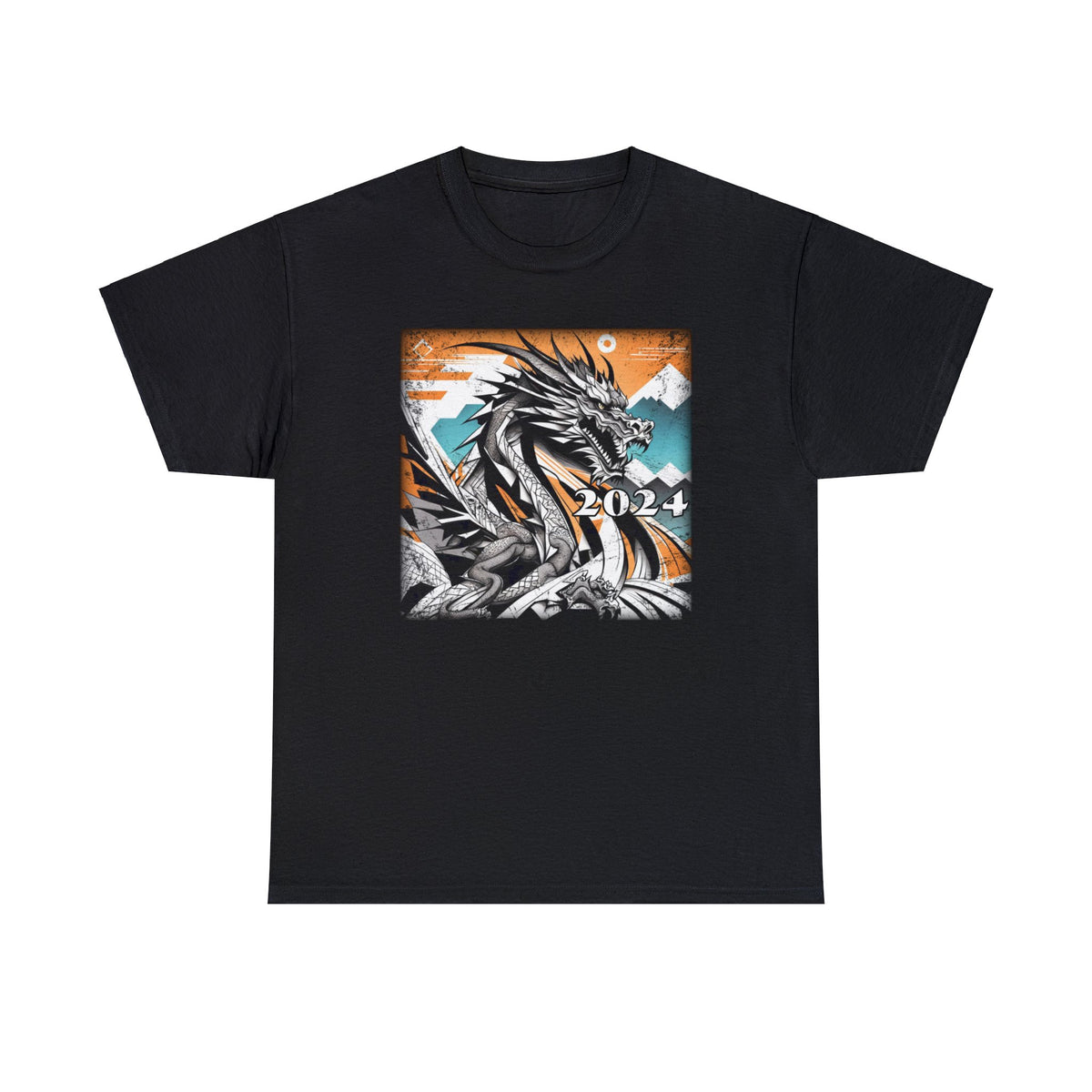 Unleash Your Inner Dragon - Retro Dragon T Shirt - Water Dragon