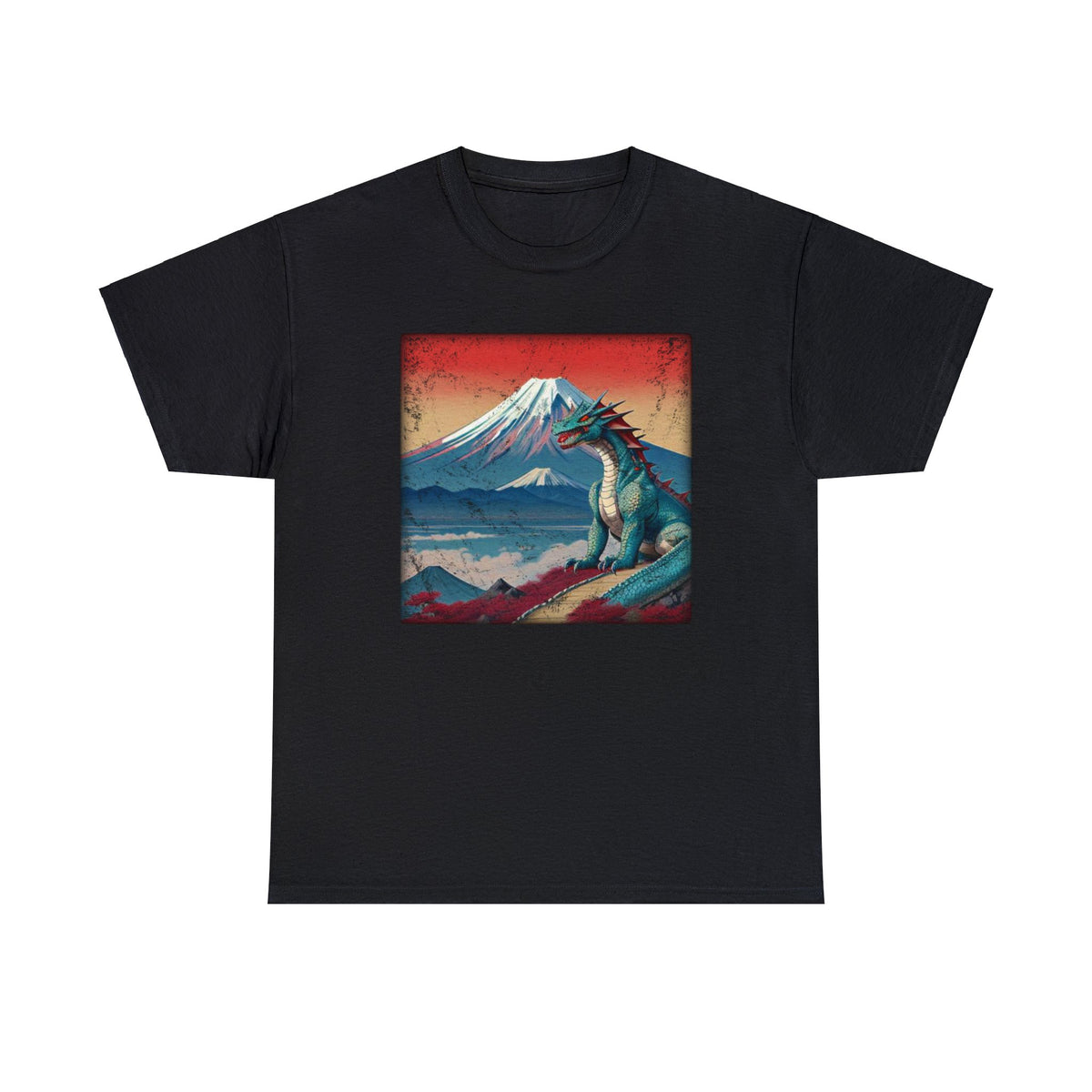 Unleash Your Inner Dragon With This Dragon T Shirt - Dragon by the Mountain - Shipping Included - WaterDragon Apparel