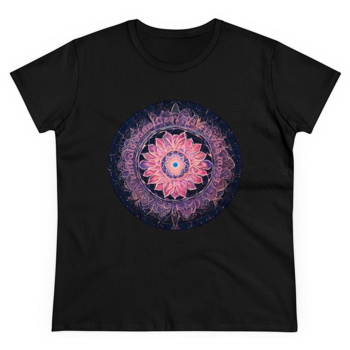 432 Hz Mandala Women's Wellness T-Shirt | Embedded Message