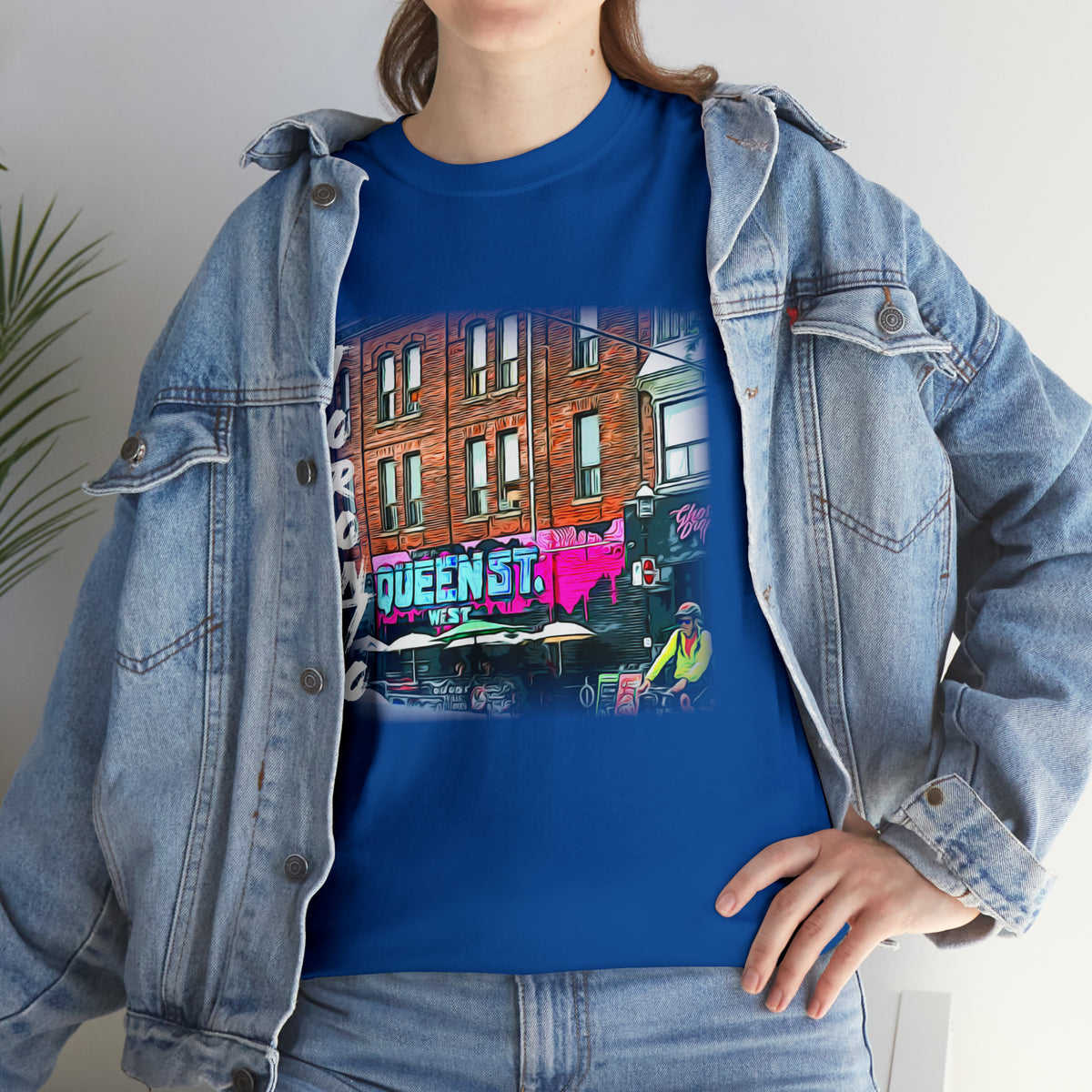 Urban-Themed Toronto Queen Street West T-Shirt - FREE SHIPPING!! - WaterDragon Apparel