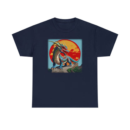 Chinese Dragon T Shirt - Crew Style - WaterDragon Apparel