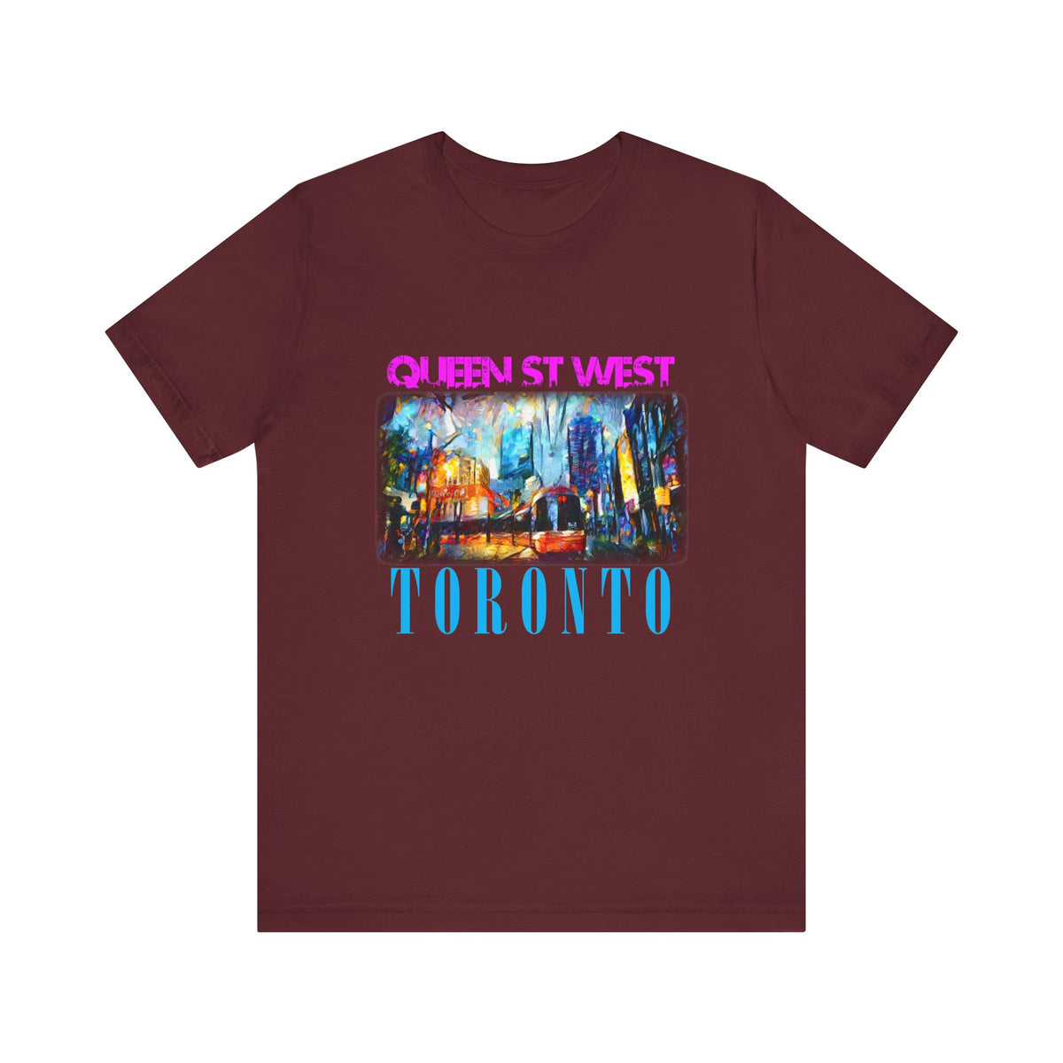 Toronto Tees-Queen West Unisex, T-shirts - WaterDragon Apparel