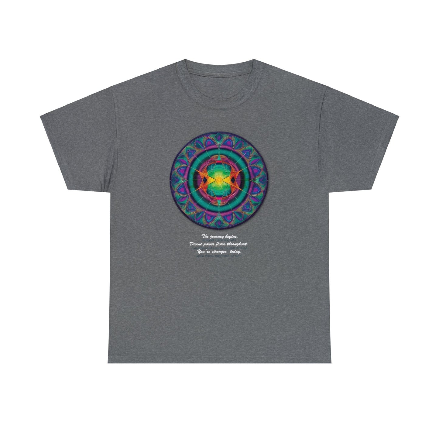 Wellness Shirts - Positive Reflections - 432 Hz Healing Mandala - WaterDragon Apparel
