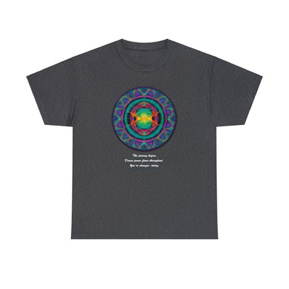 Wellness Shirts - Positive Reflections - 432 Hz Healing Mandala - WaterDragon Apparel
