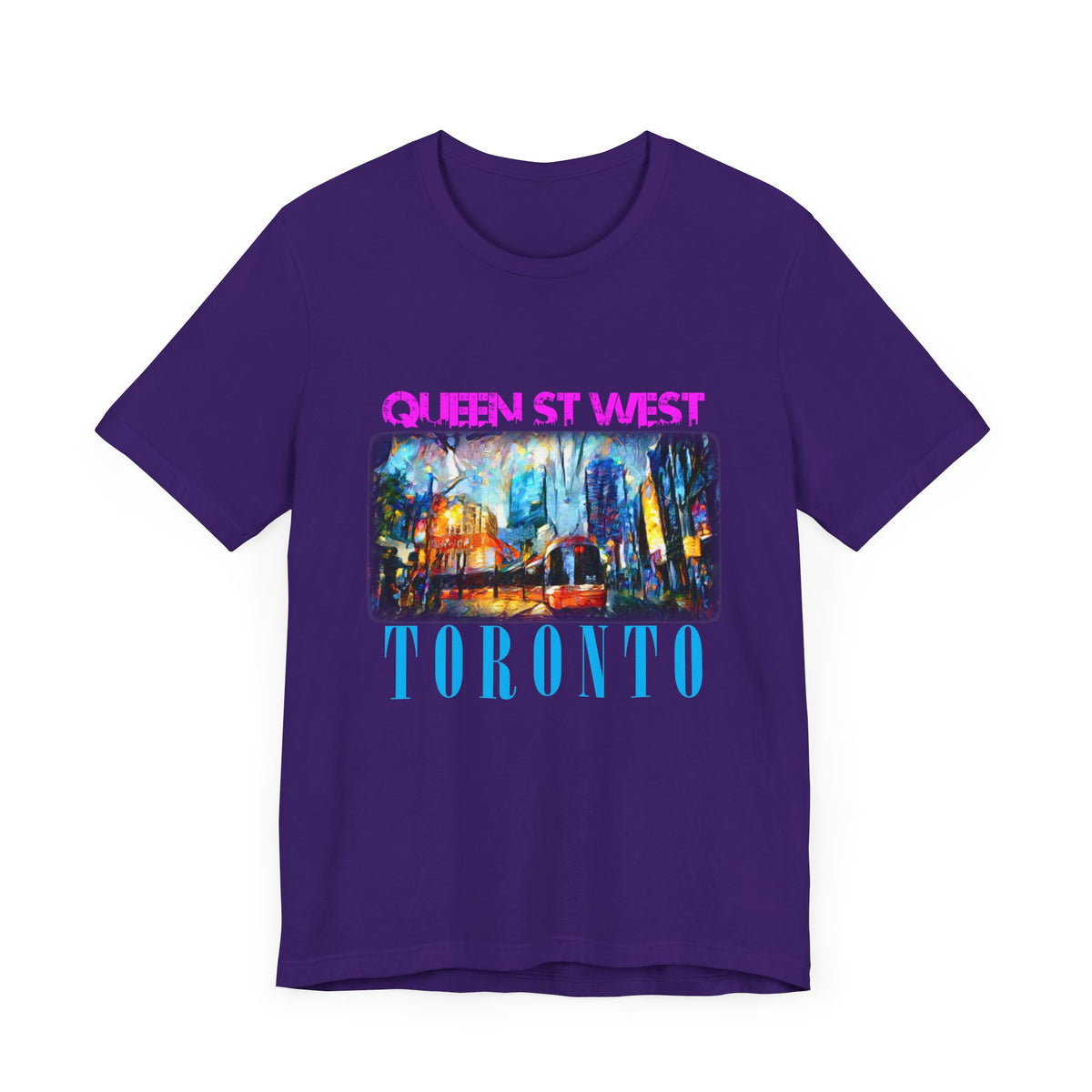 Toronto Tees-Queen West Unisex, T-shirts - WaterDragon Apparel