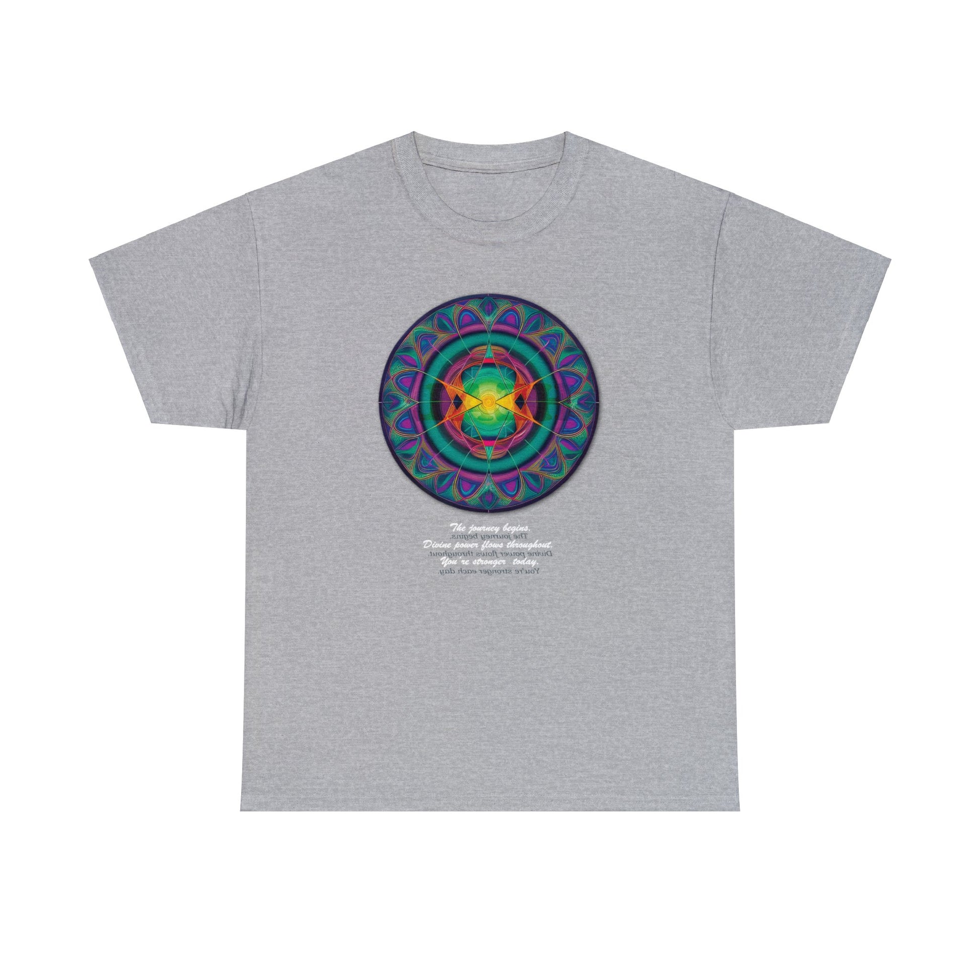 Wellness Shirts - Positive Reflections - 432 Hz Healing Mandala - WaterDragon Apparel