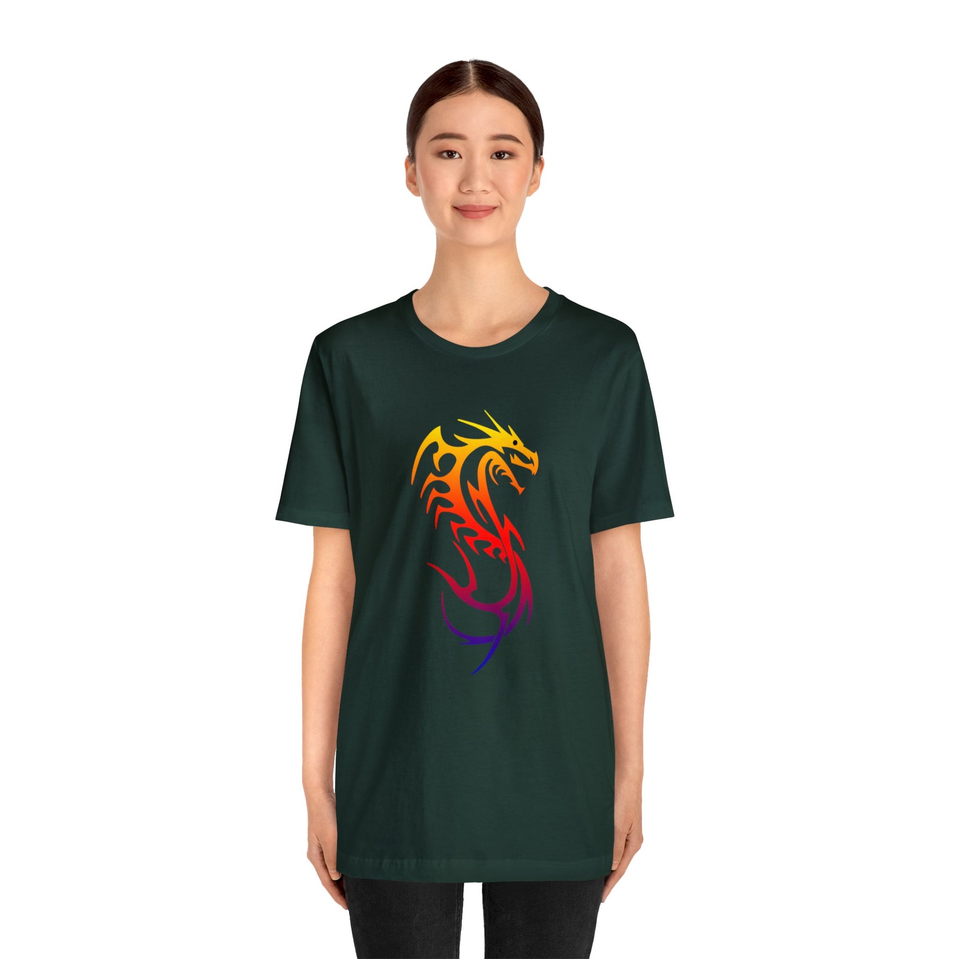 Dragon T Shirts - Fiery Dragon - WaterDragon Apparel