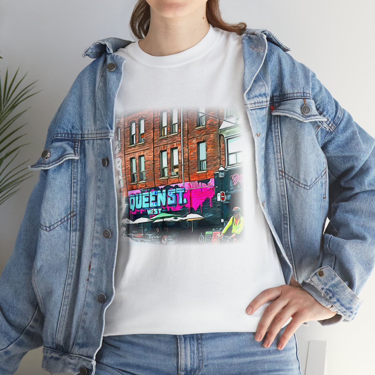 Urban-Themed Toronto Queen Street West T-Shirt - FREE SHIPPING!! - WaterDragon Apparel