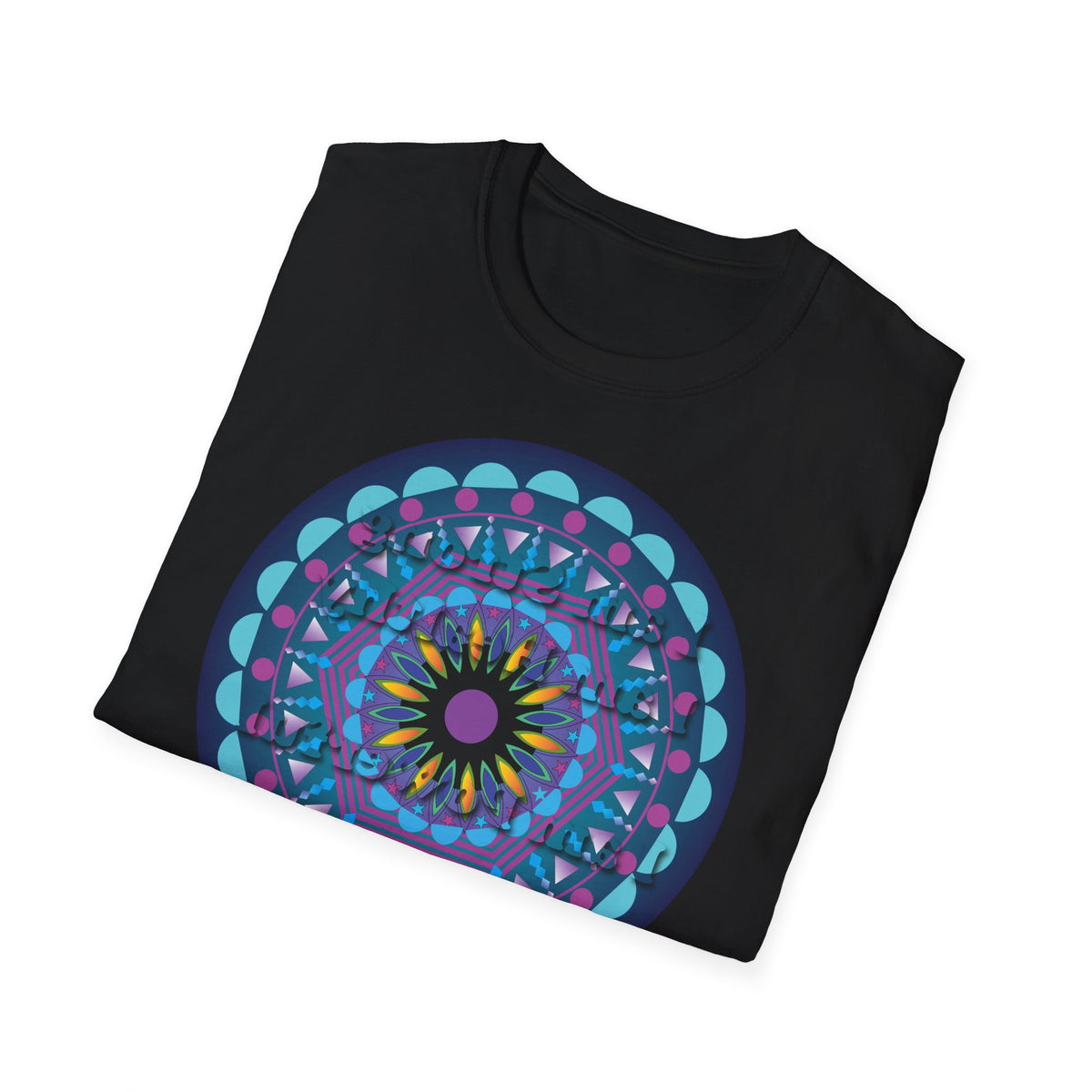 Manifestation Mandala - Self Care T Shirts Unisex Soft Style - WaterDragon Apparel