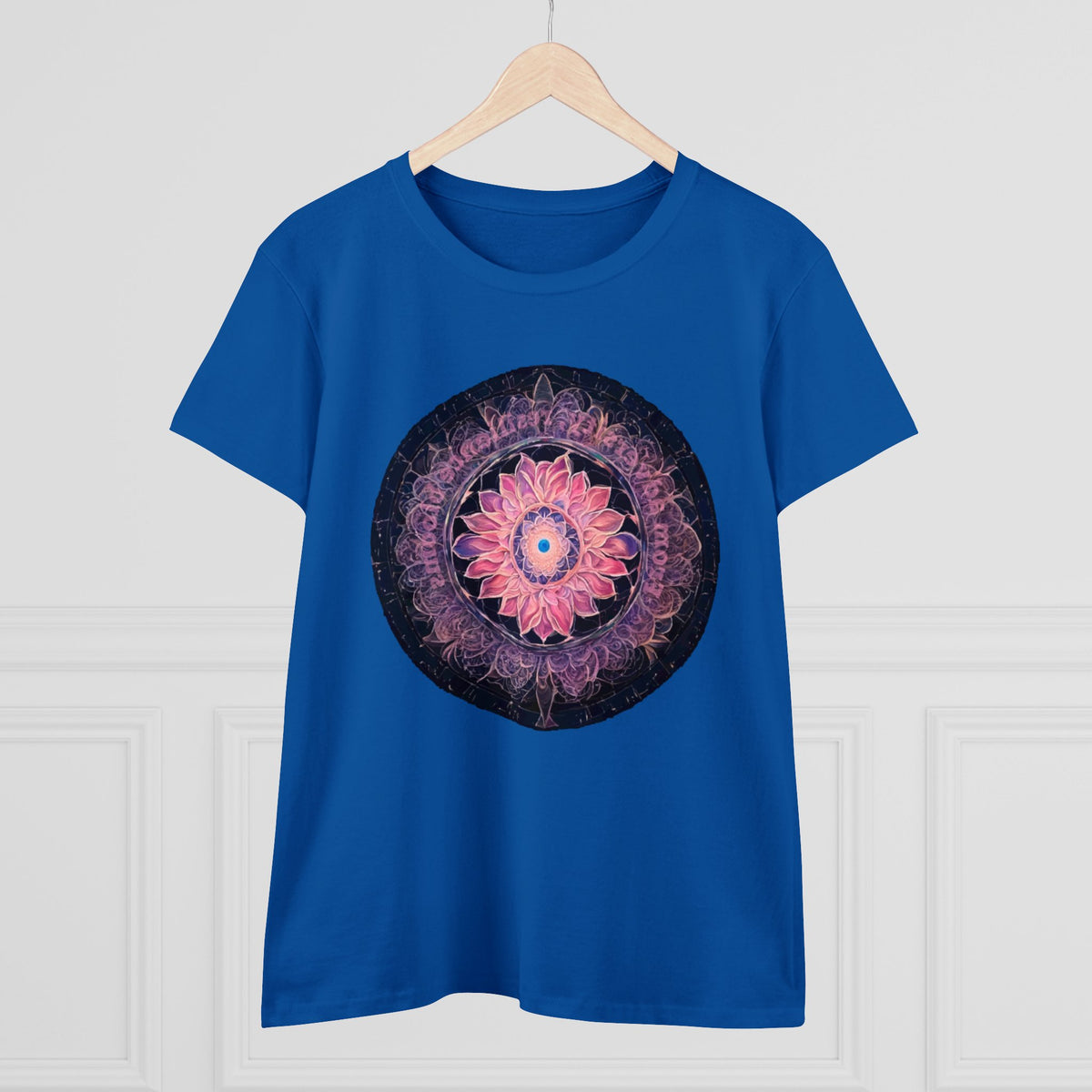 432 Hz Mandala Women's Wellness T-Shirt | Embedded Message