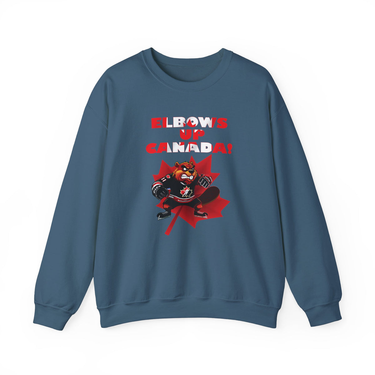 Canadian Pride Sweatshirt - Unisex Elbows Up Canada!