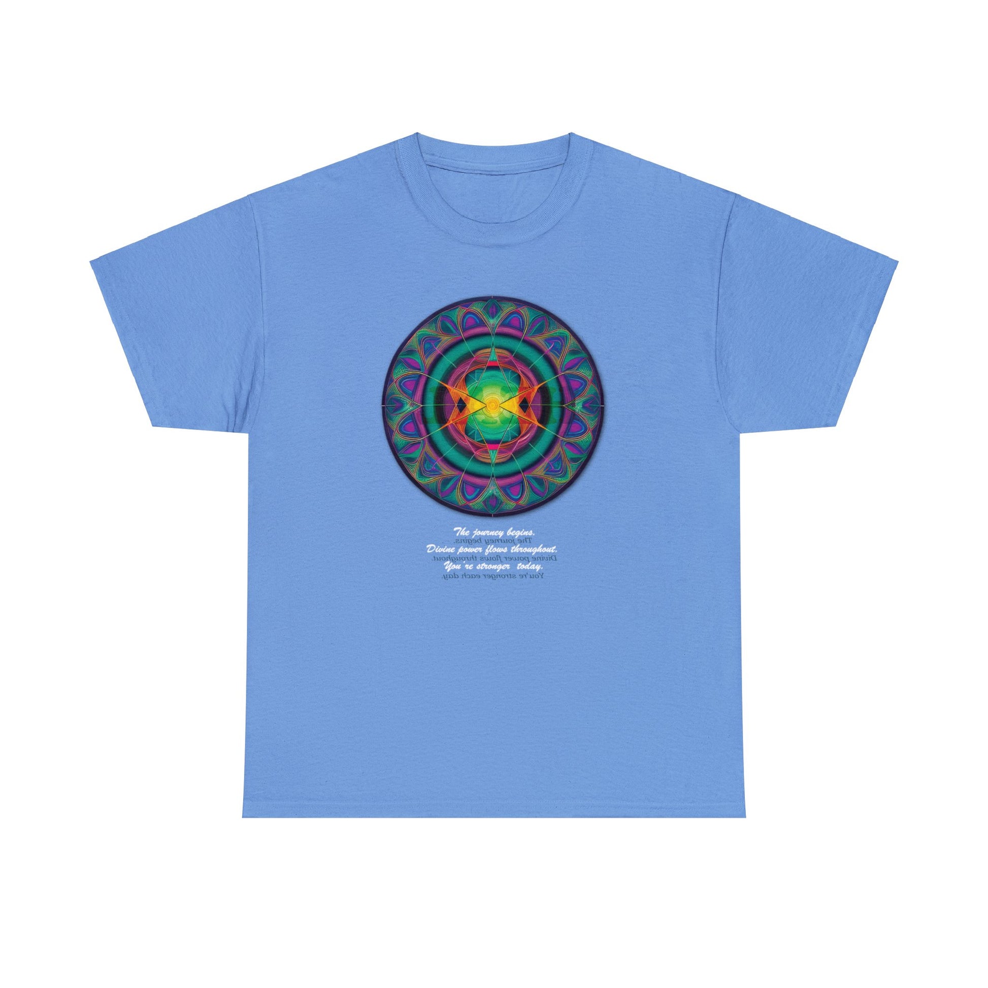 Wellness Shirts - Positive Reflections - 432 Hz Healing Mandala - WaterDragon Apparel