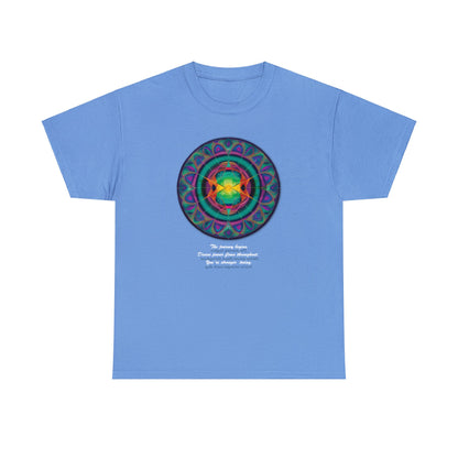 Wellness Shirts - Positive Reflections - 432 Hz Healing Mandala - WaterDragon Apparel