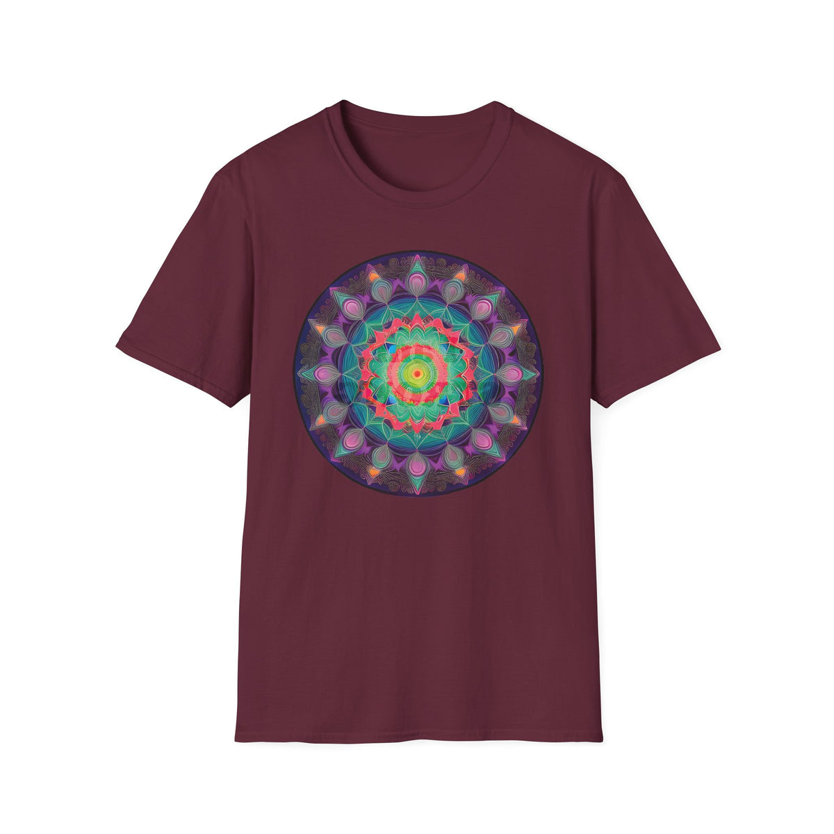 Self Care T-Shirt - "I am Strong" Healing Mandala - WaterDragon Apparel