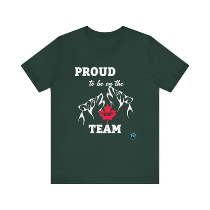 Canadian T-shirt - EH Team Unisex Tee - WaterDragon Apparel
