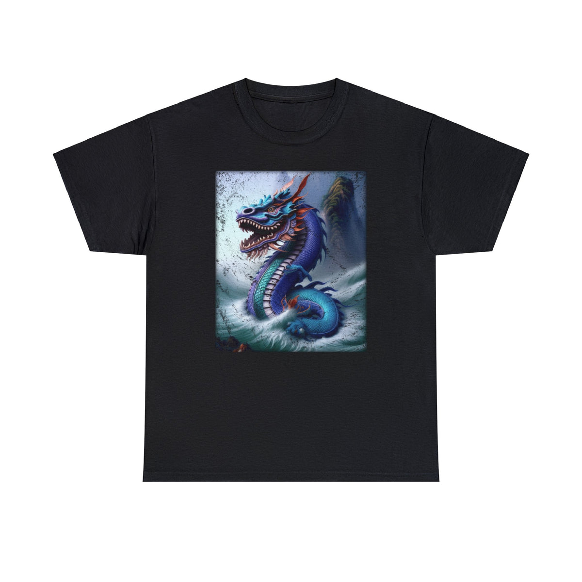 Dragon T Shirt - WaterDragon - Shipping Included - WaterDragon Apparel