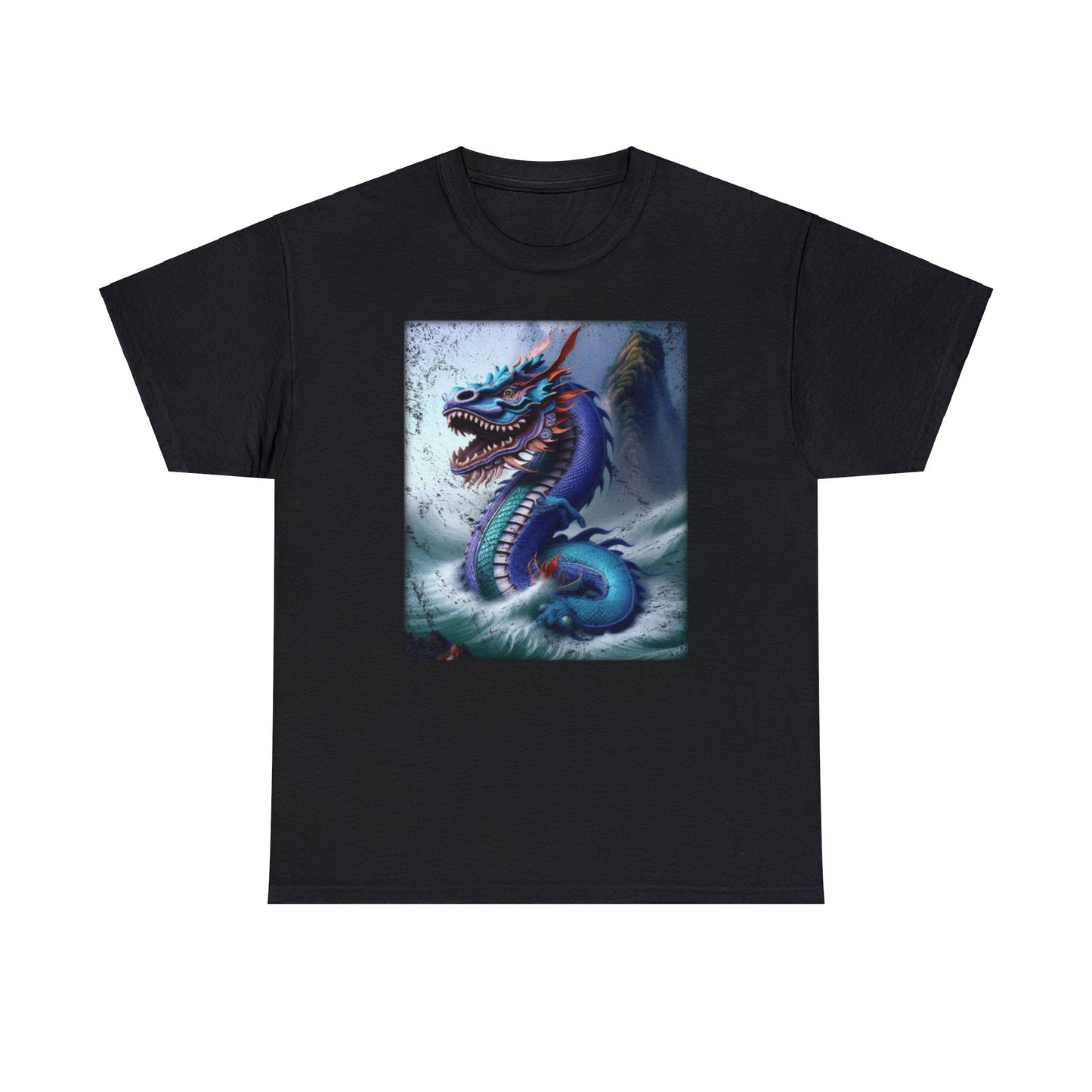 Dragon T Shirt - Dragon From the Deep - Crew Style - WaterDragon Apparel