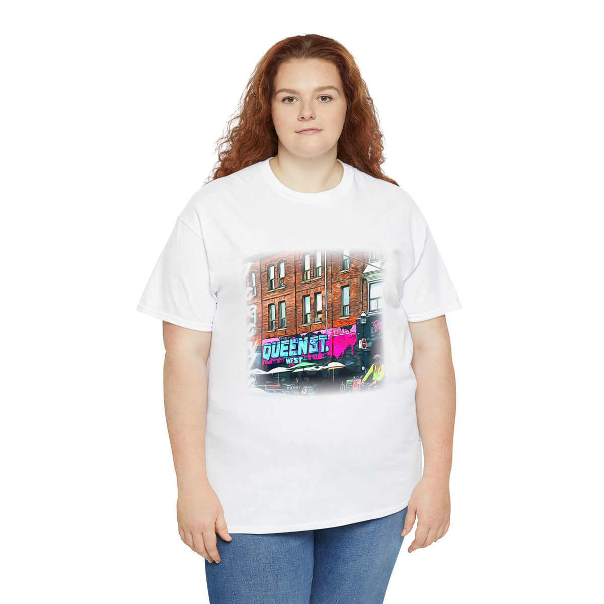 Urban-Themed Toronto Queen Street West T-Shirt - FREE SHIPPING!! - WaterDragon Apparel