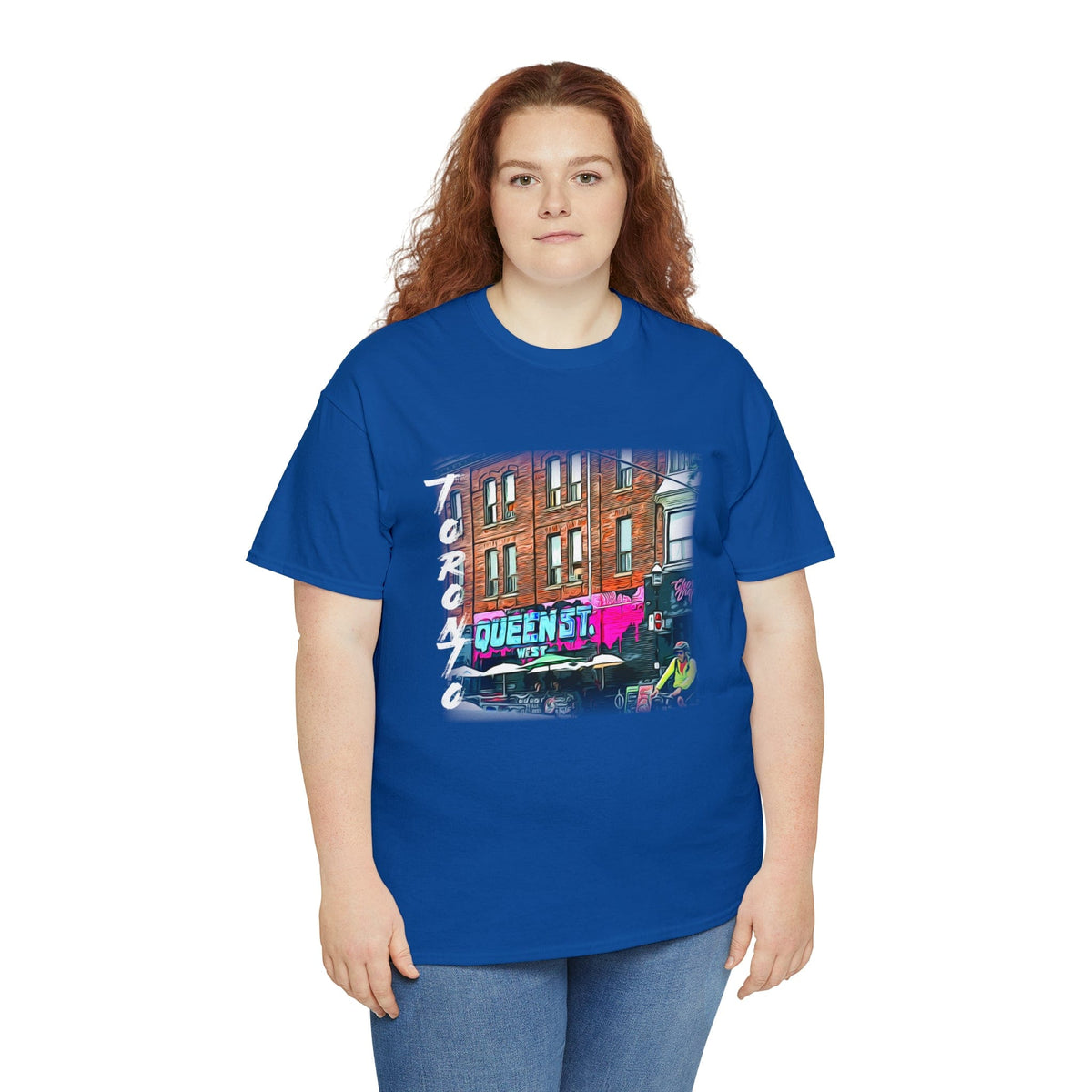 Urban-Themed Toronto Queen Street West T-Shirt - FREE SHIPPING!! - WaterDragon Apparel