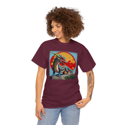 Chinese Dragon T Shirt - Crew Style - WaterDragon Apparel