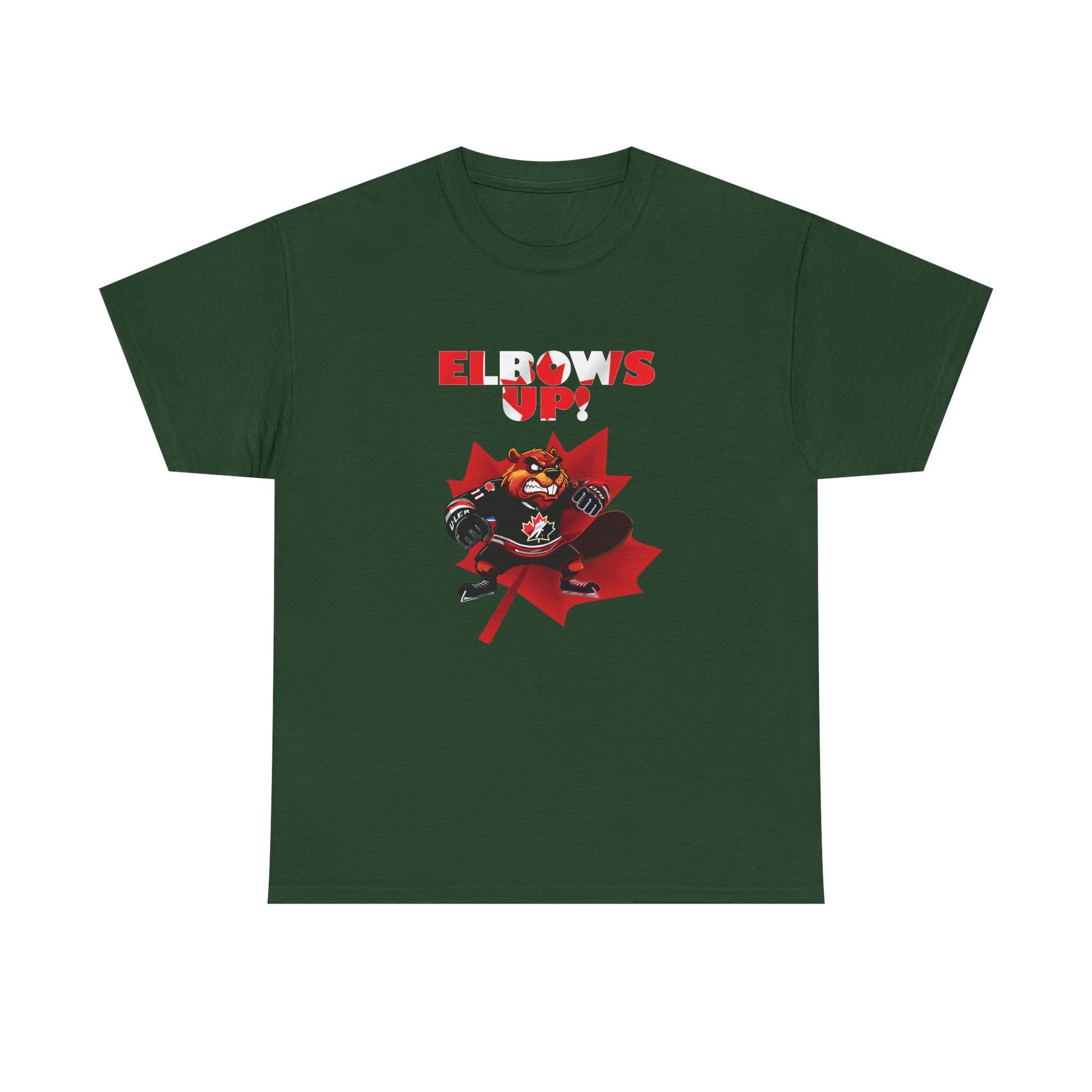 Canada Proud T-shirt - "Elbows Up!" - WaterDragon Apparel