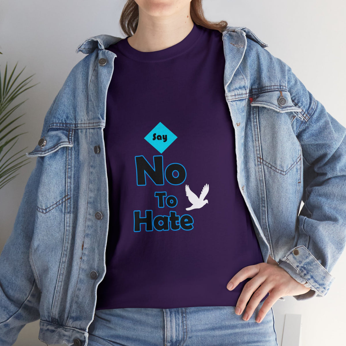 Anti Hate T-Shirt - Say No to Hate | WaterDragon Apparel