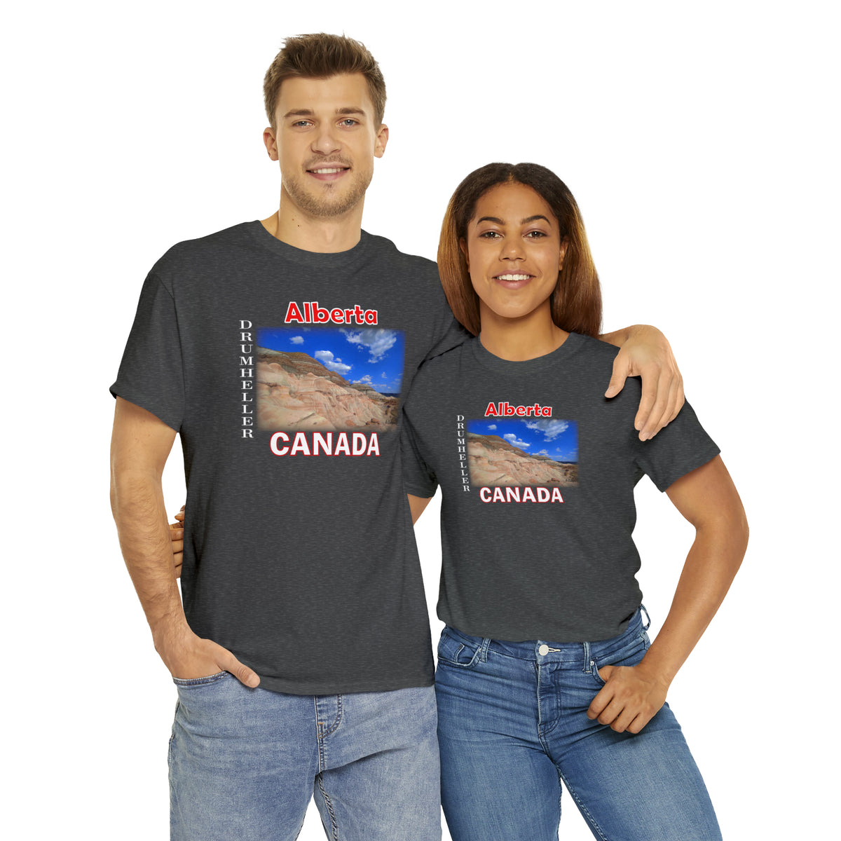 Canada Shirts - Drumheller, Alberta, Canada - WaterDragon Apparel