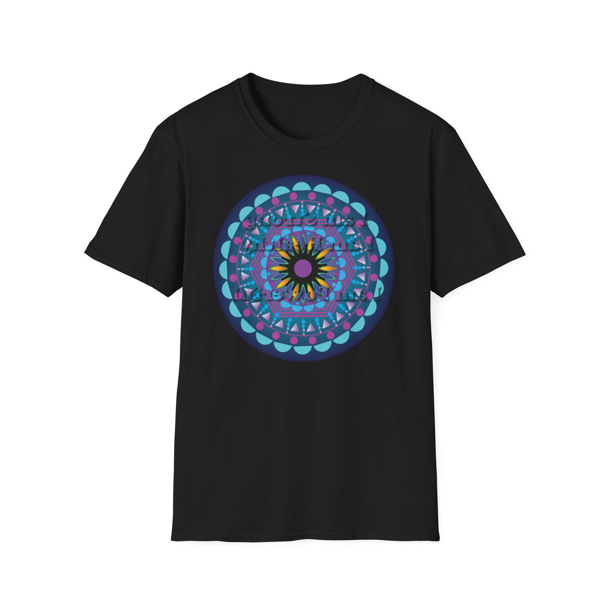 Manifestation Mandala - Self Care T Shirts Unisex Soft Style - WaterDragon Apparel