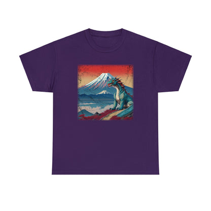 Retro Style Dragon T Shirt - Crew Style - WaterDragon Apparel