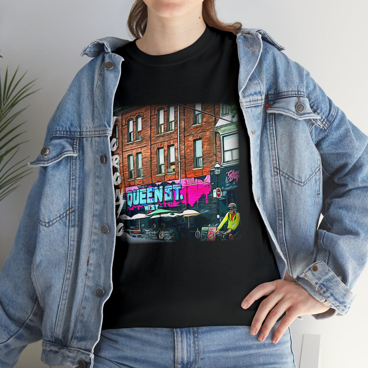 Urban-Themed Toronto Queen Street West T-Shirt - FREE SHIPPING!! - WaterDragon Apparel