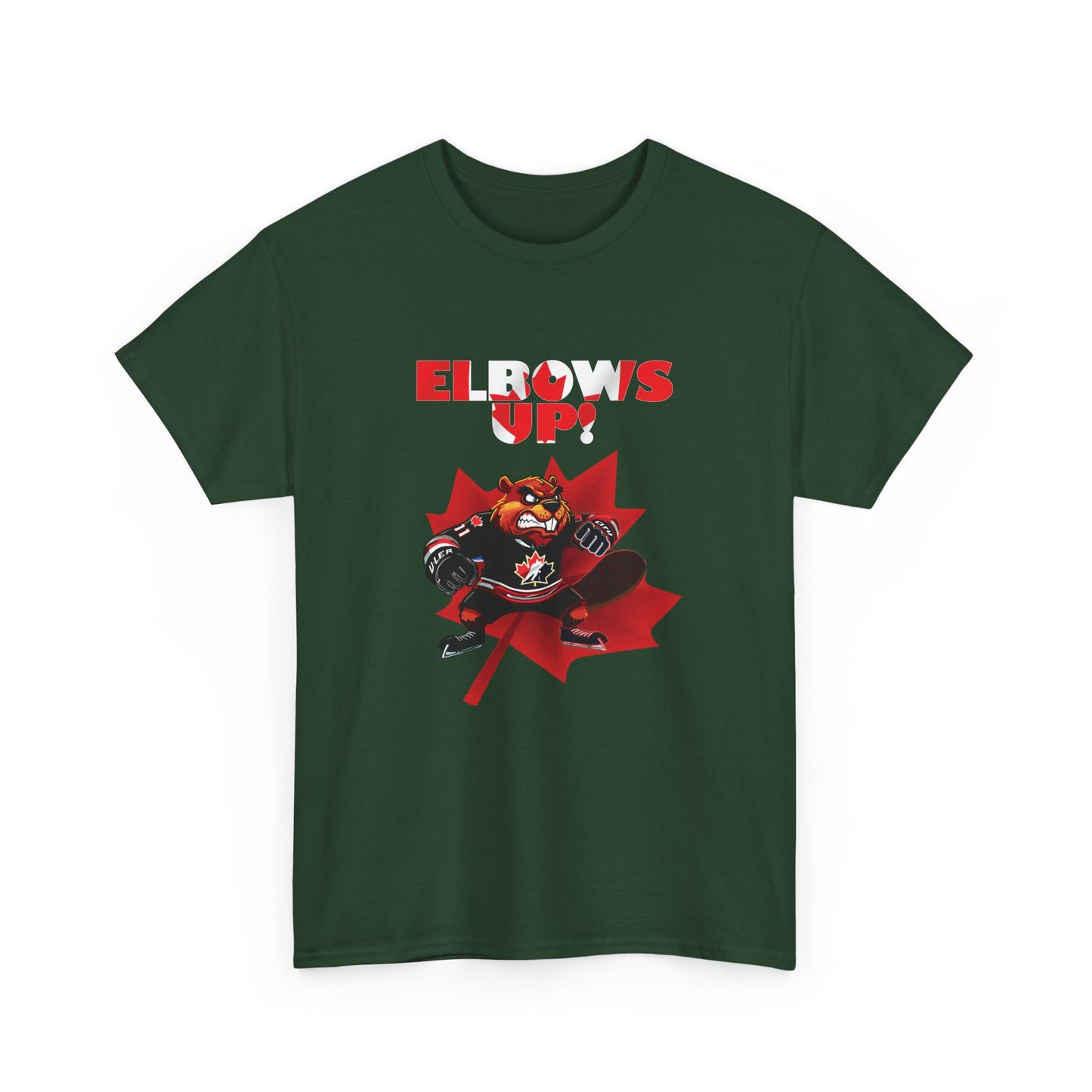 Canada Proud T-shirt - "Elbows Up!" - WaterDragon Apparel