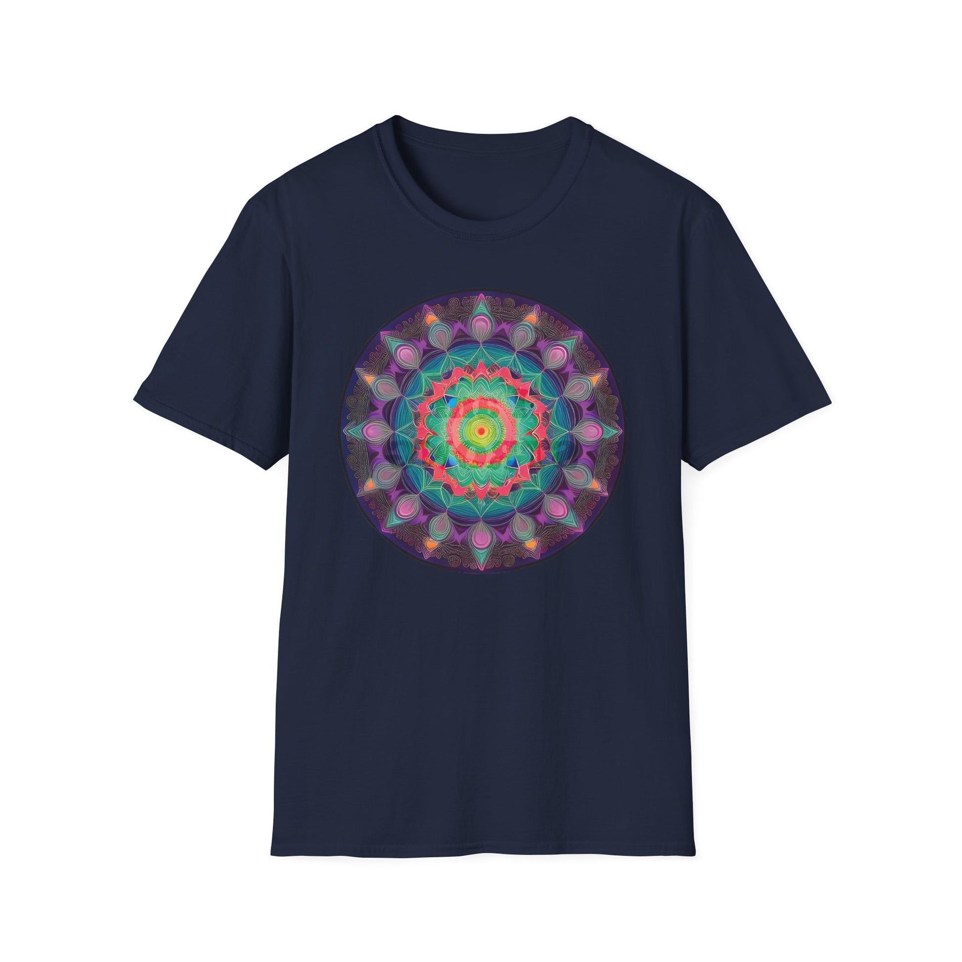 Self Care T Shirts - "I am Strong" Healing Mandala - WaterDragon Apparel
