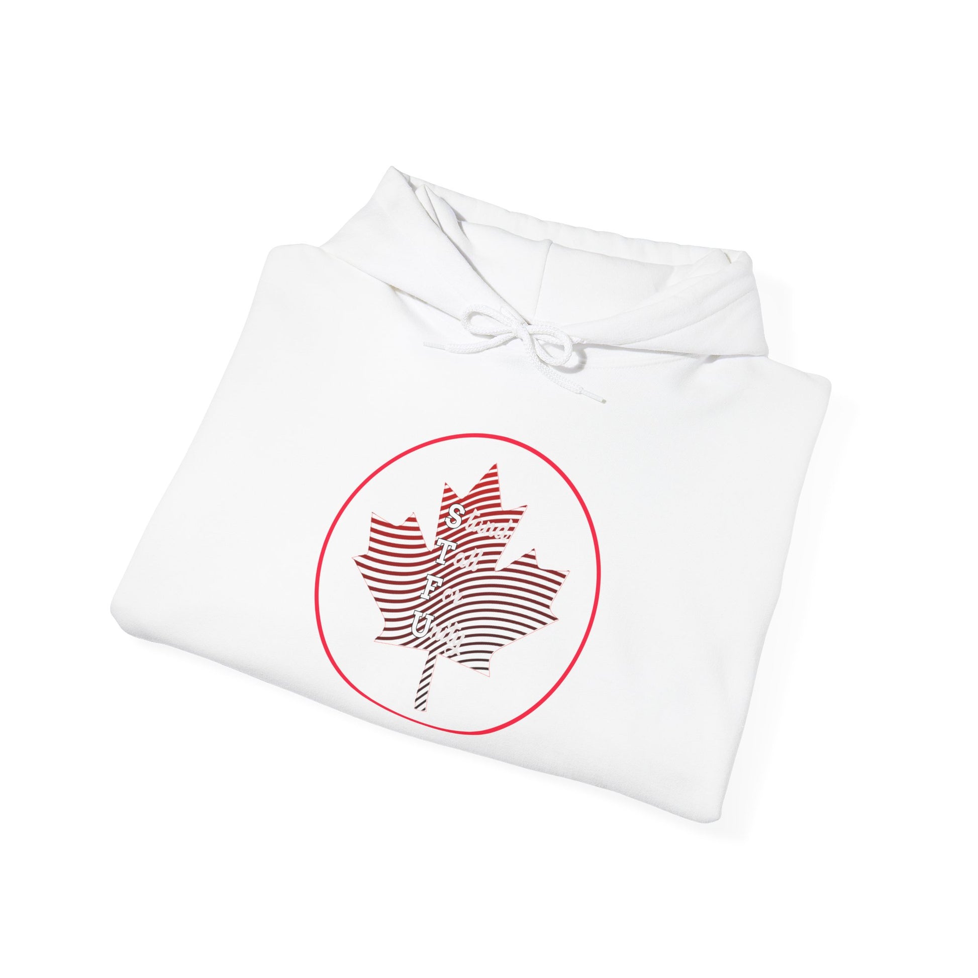 Canada Proud Hoodie Unisex Heavy Blend - Stand Tall for Unity - WaterDragon Apparel