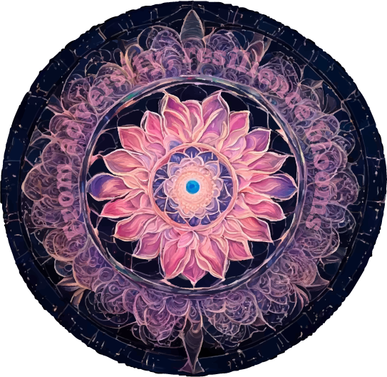 432 Hz Mandala Women's Wellness T-Shirt | Embedded Message - WaterDragon Apparel