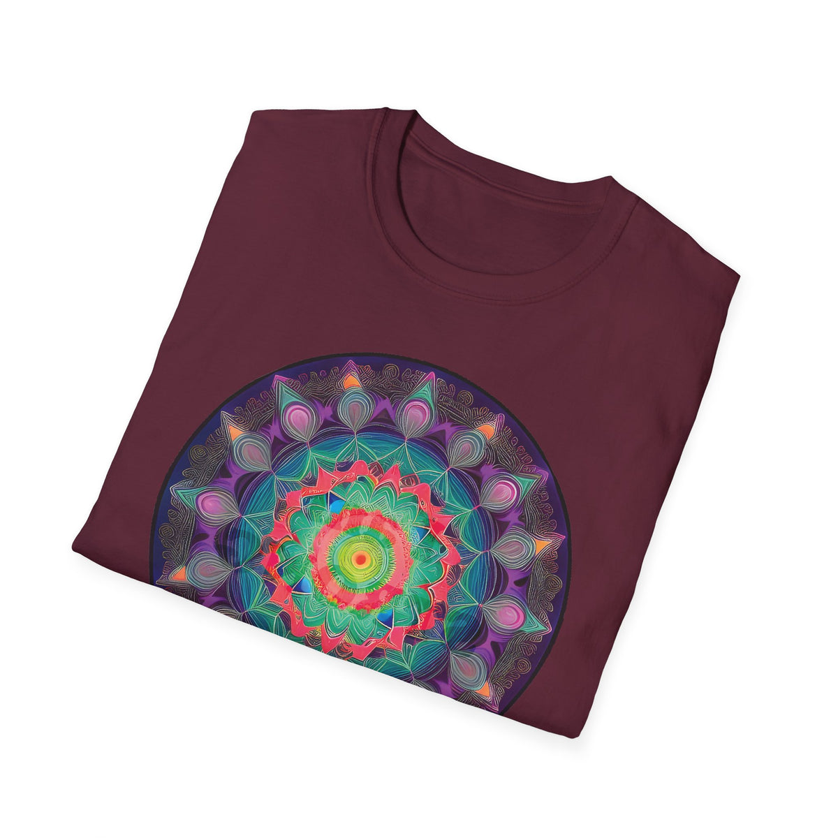 Self Care T-Shirt - "I am Strong" Healing Mandala - WaterDragon Apparel