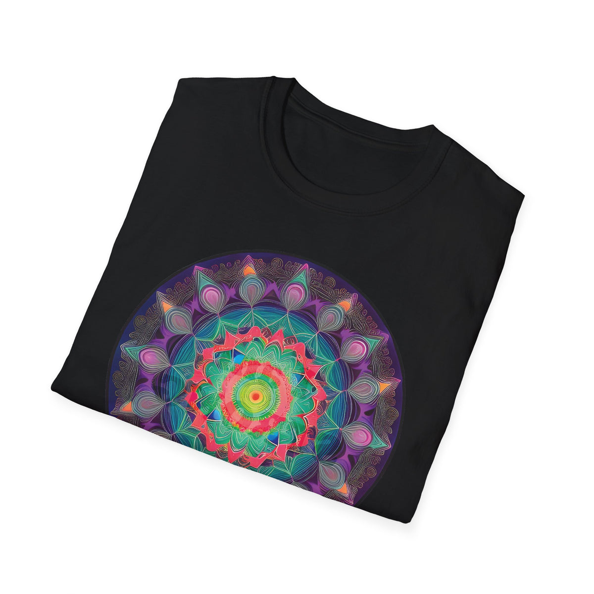 Self Care T-Shirt - "I am Strong" Healing Mandala - WaterDragon Apparel