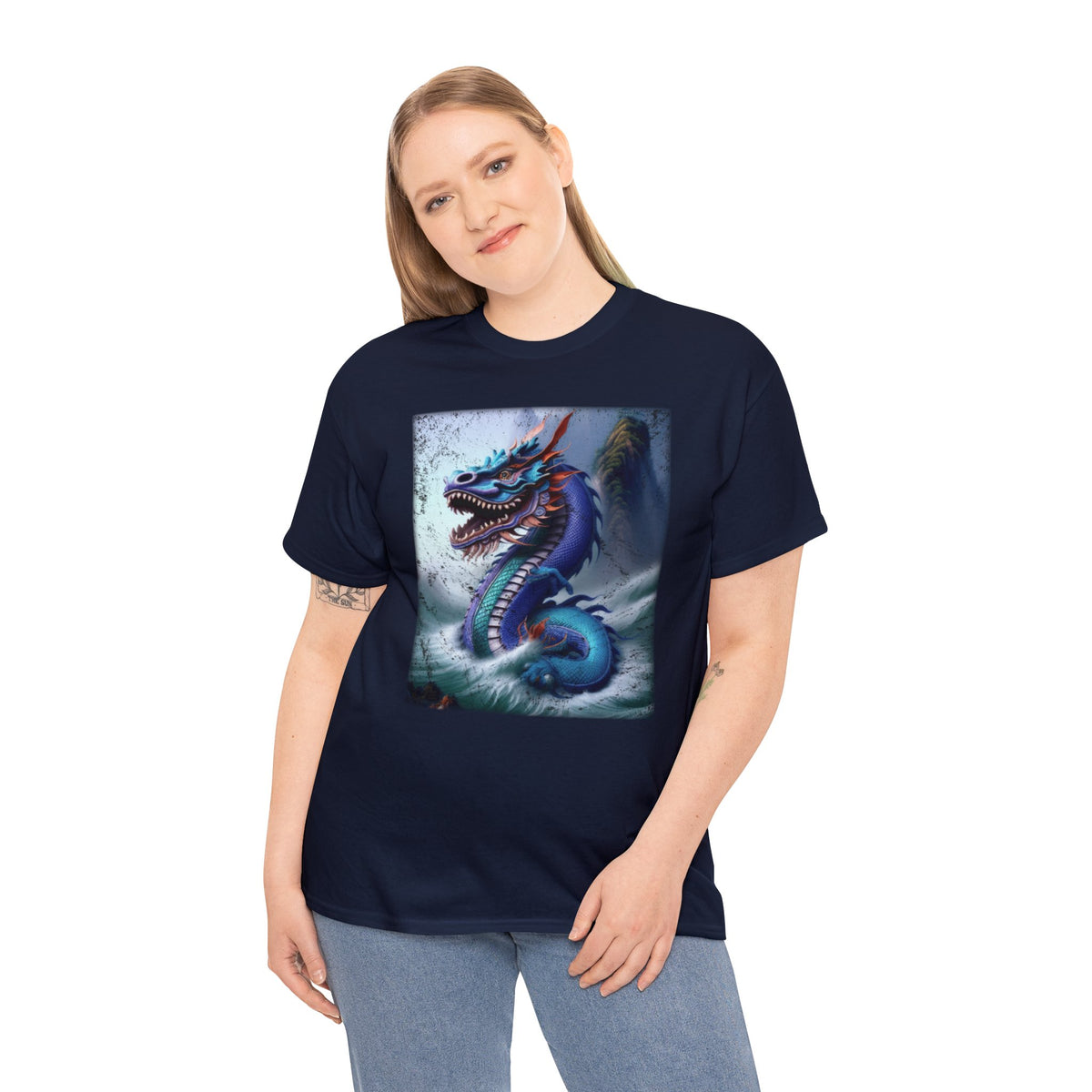 Dragon T Shirt - WaterDragon - Shipping Included - WaterDragon Apparel