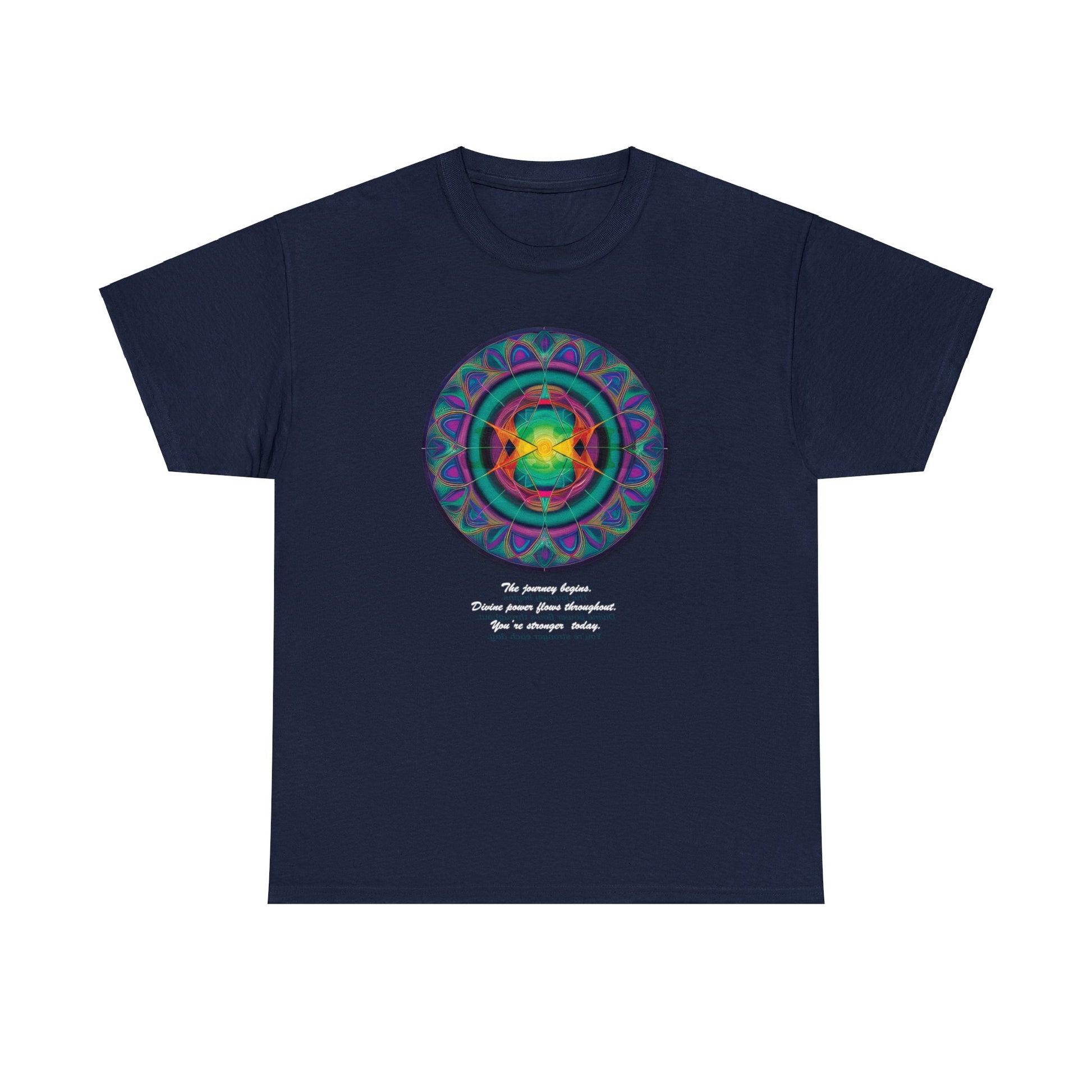 Wellness Shirts - Positive Reflections - 432 Hz Healing Mandala - WaterDragon Apparel
