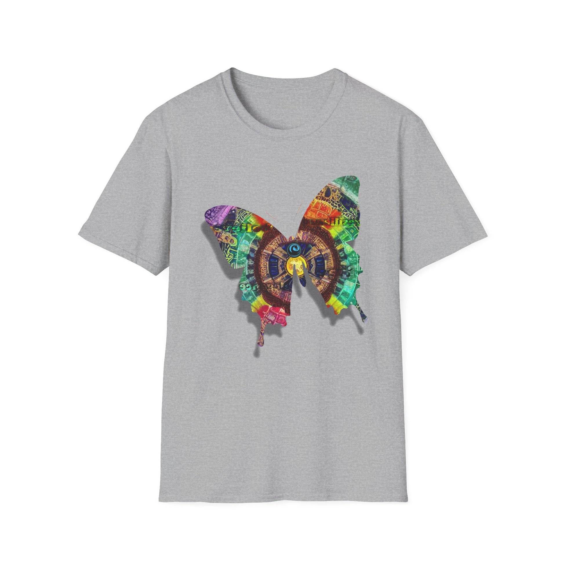 Wellness T-shirts - Embrace Change Like Butterfly - WaterDragon Apparel