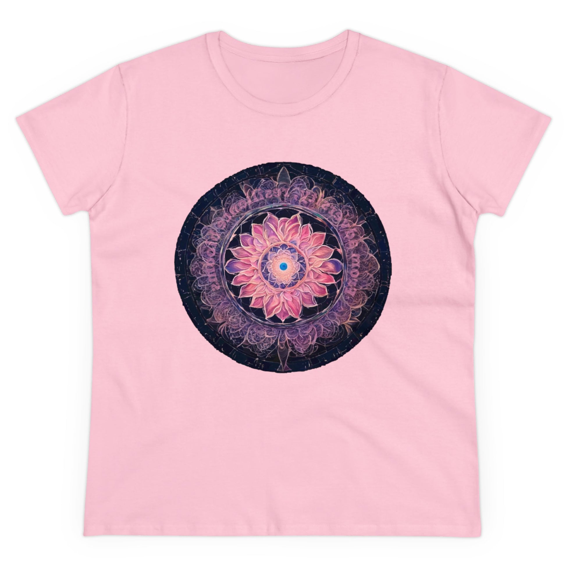 432 Hz Mandala Women's Wellness T-Shirt | Embedded Message - WaterDragon Apparel
