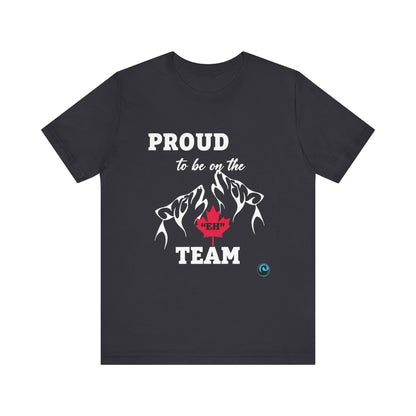 Canadian T-shirt - EH Team Unisex Tee - WaterDragon Apparel